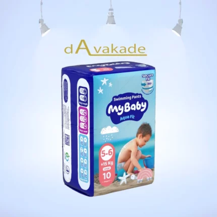 پوشک استخری مای بیبی سایز 6-5 بزرگ 10 عددی