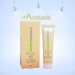کرم ضد جوش SPF20 رنگی بژ روشن GinaGEN ژیناژن