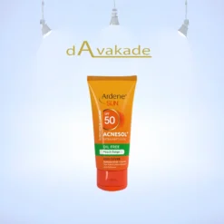 کرم ضدآفتاب SPF50 فاقد چربی بژ طبیعی اَکنسول آردن ARDENE ACNESOL