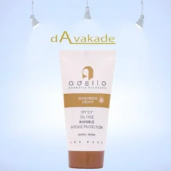ADELIO ضدآفتاب SPF50 فاقد چربی بژطبیعی