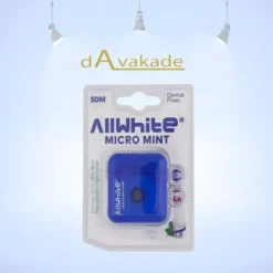ALL WHITE نخ دندان قرقره ای 50 متری