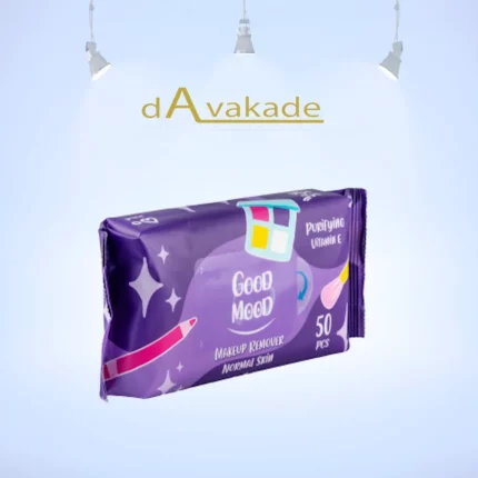 GOOD MOOD دستمال مرطوب آرایشی ویتامین E بسته 50 عددی