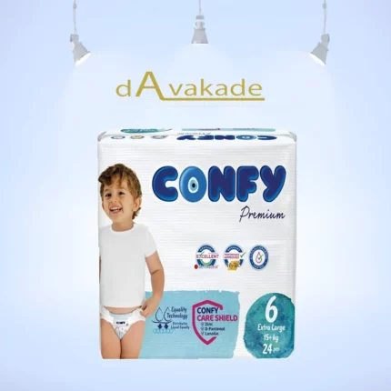 پوشک پرمیوم کانفی 6.24 سایز 6