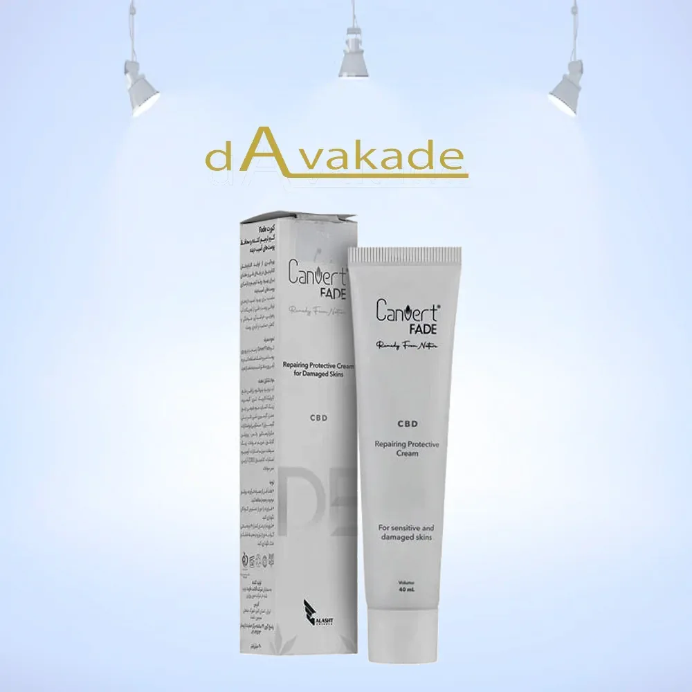 CANVERT FADE کرم ترمیم کننده و محافظ پوست آسیب های آسیب دیده