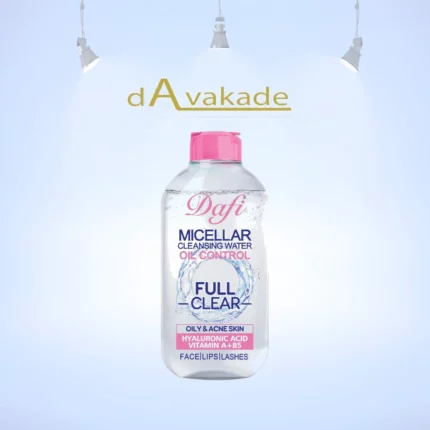 DAFI محلول پاک کننده آرایش مناسب پوست چرب