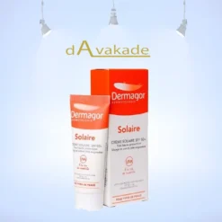 DERMAGOR کرم ضدآفتاب بی رنگ SPF50 پوست نرمال تا خشک