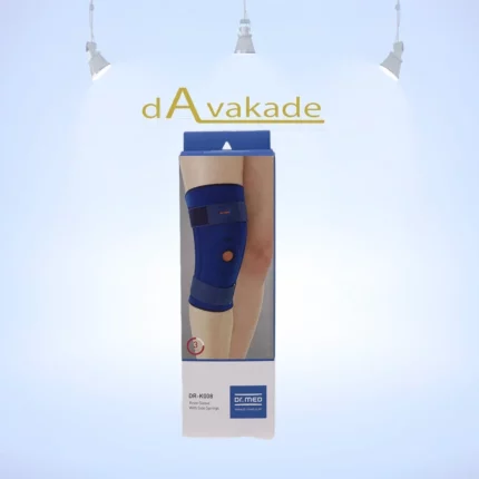 Dr.Med زانوبند 4فنره با کش دوبل محافظ کشکک K008 سایز XXL