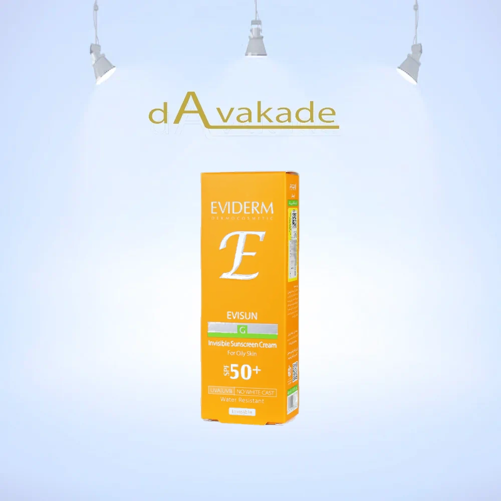 EVIDERM کرم ضد آفتاب بی رنگ اوی سان G