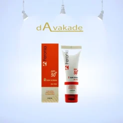 FERONIA کرم ضد آفتاب SPF50 فاقد چربی رنگی 2
