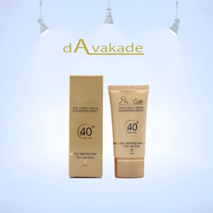 MEDISUN کرم ضد آفتاب SPF40 پوست چرب و حساس بژ روشن
