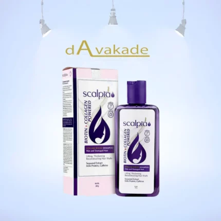 SCALPIA شامپو حجم دهنده حاوی بیوتین و کلاژن