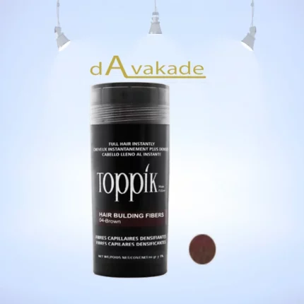 TOPPIK پود فیکساتور پرپشت کننده مو 50 گرم تاپیک شماره 4