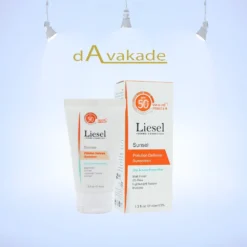 ضدآفتاب SPF50+ پوست چرب بی‌رنگ لایسل LIESEL