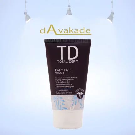 فیس واش روزانه پوست خشک TD - Total Derm | پاک‌کننده ملایم