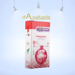 کاندوم 12 عددی X - DREAM مدل POMEGRANATE