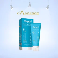کرم ضد آفتاب SPF50 پوست خشک بی رنگ ژنوبایوتیک