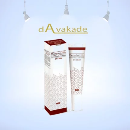 DEMODEX CILLIN کرم دور چشم ضد چروک و مرطوب کننده