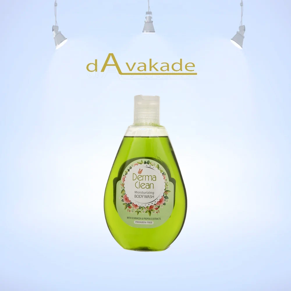 DERMA CLEAN شامپو بدن حاوی عصاره اکیناسه و پروپولیس 300ML DERMA CLEAN شامپو بدن حاوی عصاره اکیناسه و پروپولیس 300ML