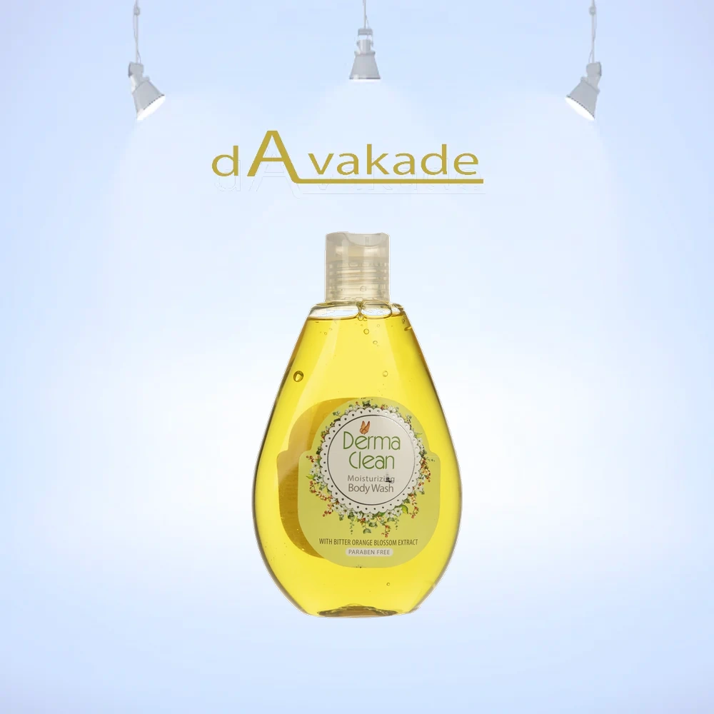 DERMA CLEAN شامپو بدن حاوی عصاره شکوفه بهار نارنج 300ML