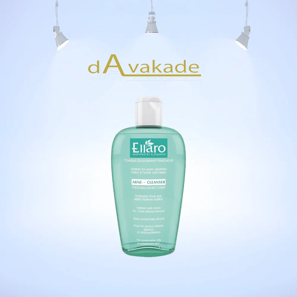 ELLARO تونر فرش بالانسینگ پوست چرب