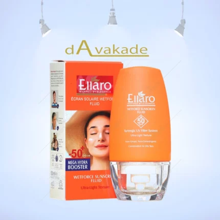 ELLARO فلوئید ضد آفتاب SPF50 وت فورس