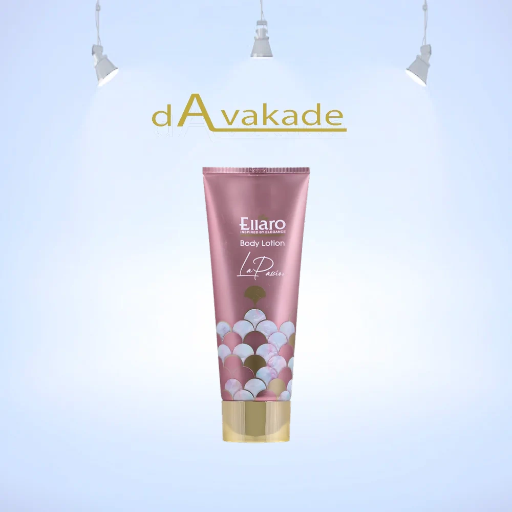 ELLARO لوسیون بدن صورتی پشن 200ML