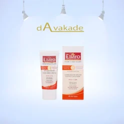 ELLARO کرم ضد آفتاب SPF50 انواع پوست بژ روشن