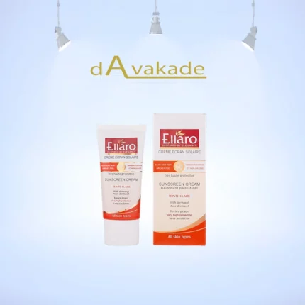 ELLARO کرم ضد آفتاب SPF50 انواع پوست بژ روشن