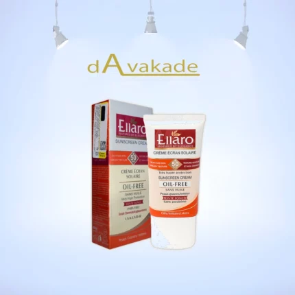 ELLARO کرم ضد آفتاب فاقد چربی SPF50 بژ طبیعی