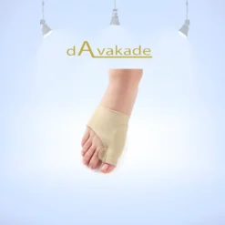 FOOTCARE بانداژ سیلیکونی پارچه ای هالوکس والگوس