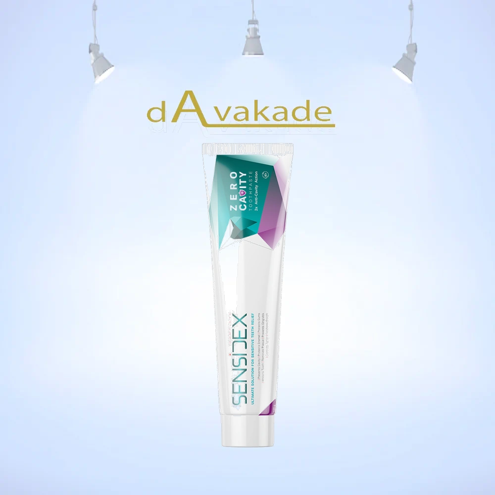 SENSIDEX خمیر دندان کامل جهت جلوگیری از پوسیدگی 160GR مدل ZERO CAVITY