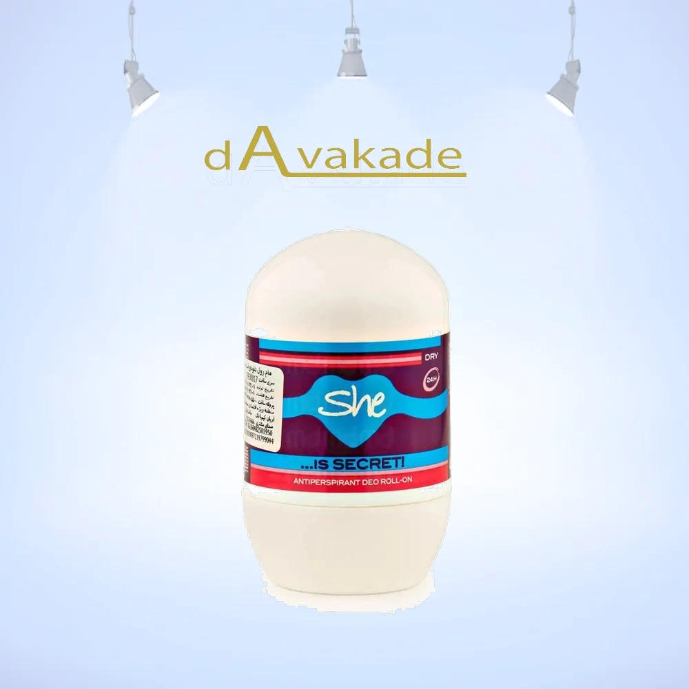 SHE مام رول دئودرانت سکرت 40ML