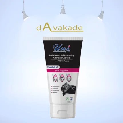 UNI ژل شستشوی صورت حاوی زغال فعال یونی