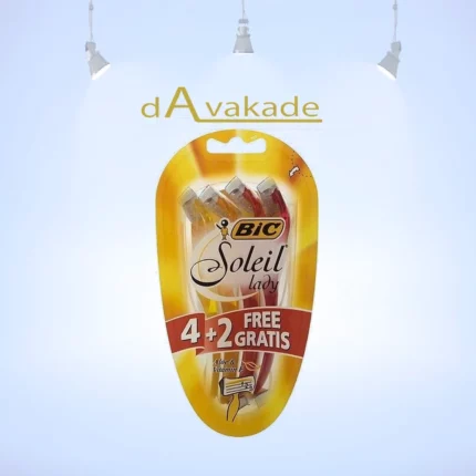 تیغ 3 لبه سولیل 4+2عددی بیک