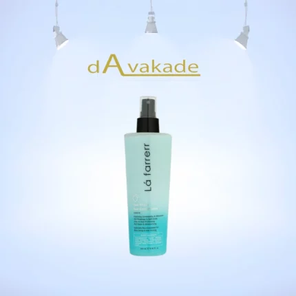 محلول دو فاز نرم کننده و حالت دهنده مو مناسب برای استفاده قبل از سشوار و اتو مو lafarrerr