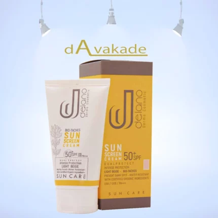 کرم ضدآفتاب پوست چرب DELANO SPF 50 بژ طبیعی.jpg