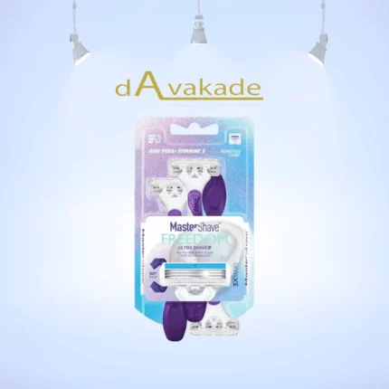 MASTER SHAVE خودتراش زنانه شش لبه اینوا سه عددی بلیستر سری متحرک