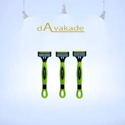 MASTER SHAVE خودتراش مردانه شش لبه زایلون سه عددی بلیستر سری متحرک