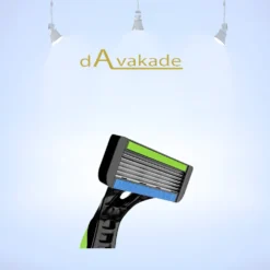 MASTER SHAVE خودتراش مردانه شش لبه زایلون سه عددی بلیستر سری متحرک