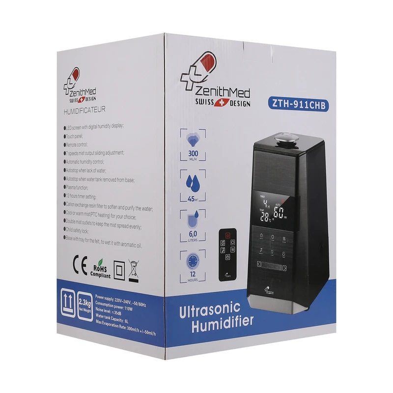 ZENITHMED بخور سرد و گرم مدل 911CHB6