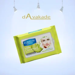 دستمال مرطوب شیر پاک‌کن کامان مدل Milk Cleanser (مناسب انواع پوست)
