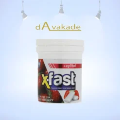 X-FAST آدامس بدون شکر با طعم توت فرنگی