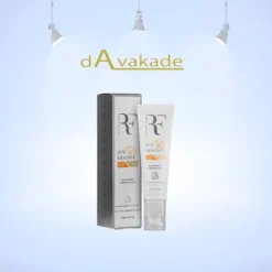 کرم ضد آفتاب آر اف RF مدل فیوژن واتر Sun Defence بی‌رنگ SPF50 مخصوص پوست چرب و مختلط