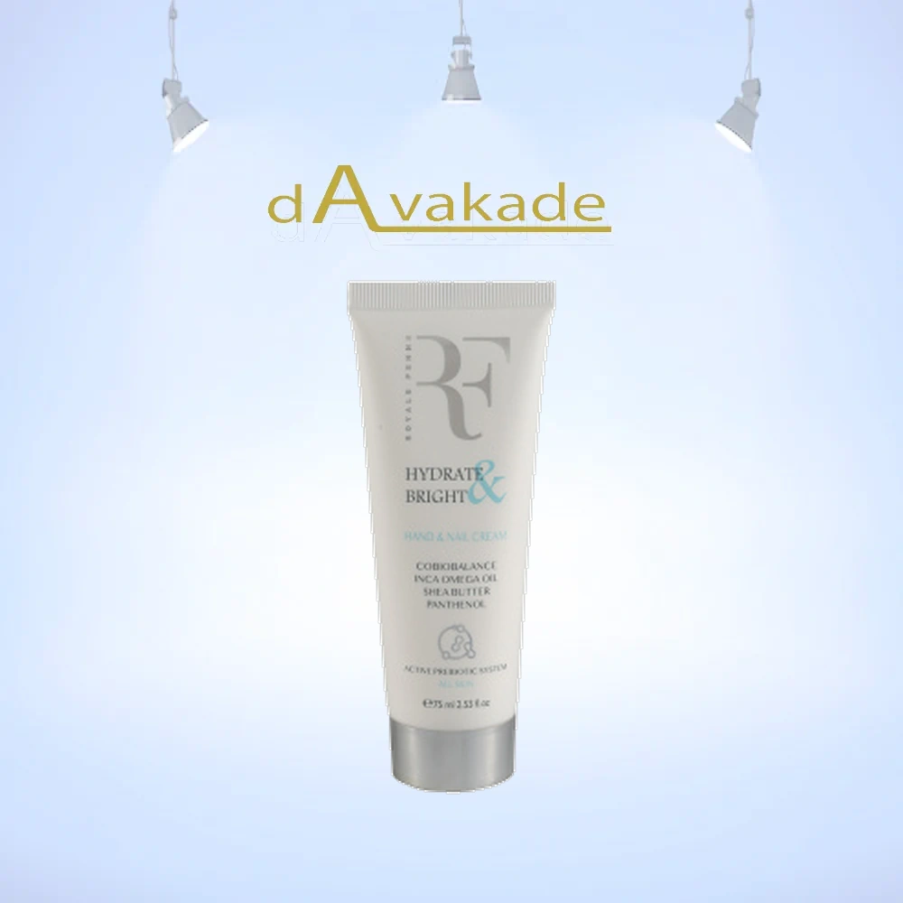 کرم مرطوب کننده و شفاف کننده دست و ناخن آر اف RF مدل Hydrate & Brighten