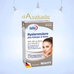 HYALURONSAUR PLUS KOLLAGEN & BIOTIN ۲۰۰MCG CA Eurho Vital
