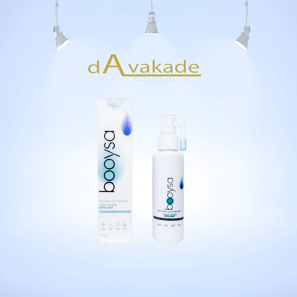 سرم لایه‌بردار و اسکراب کف سر بویسا BOOYSA حجم ۱۲۰ میل